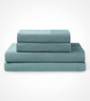 Product: Cooling Bamboo Sateen Sheet Set | Color: Sea Grass