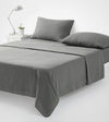 Product: French Linen Sheet Set | Color: Charcoal