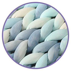 Product: Knitted Weighted Blanket | Swatch: Calm Sea