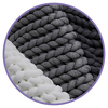 Product: Knitted Chunky Throw | Swatch: Gradient Grey