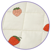 Product: Kids Original Cotton Weighted Blanket | Swatch: Strawberry_