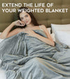 Product: Soft Weighted Blanket Duvet Cover | Color: Grey_