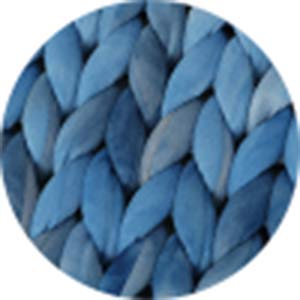 Product: 15lb Knitted Weighted Blanket | Swatch: Modal Tie Dye Boundless Sea